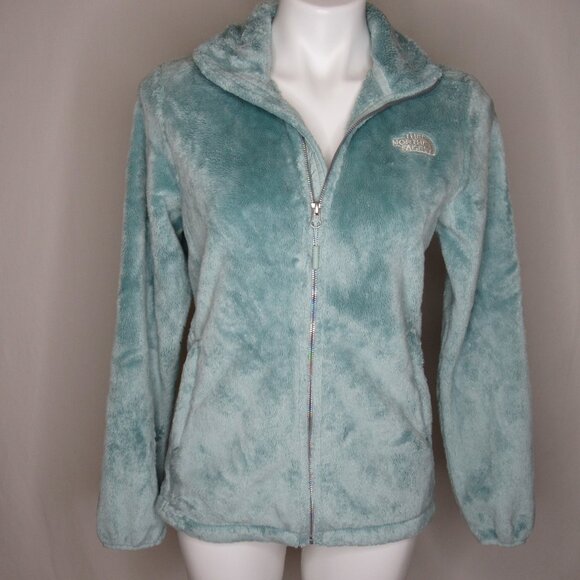 The North Face Aqua Blue OSITO Fleece Jacket Women's S Small - Picture 5 of 9